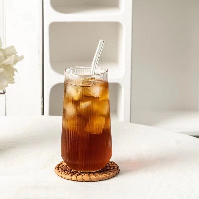High Temperature Resistant Glass Cup for Cold Drinks and Hot Coffee | Drinkware