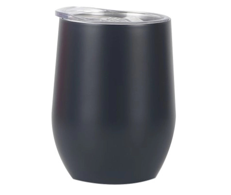 Stylish Stainless Steel Thermos Cup with Stripe and Solid Color Design | Drinkware & Thermoses
