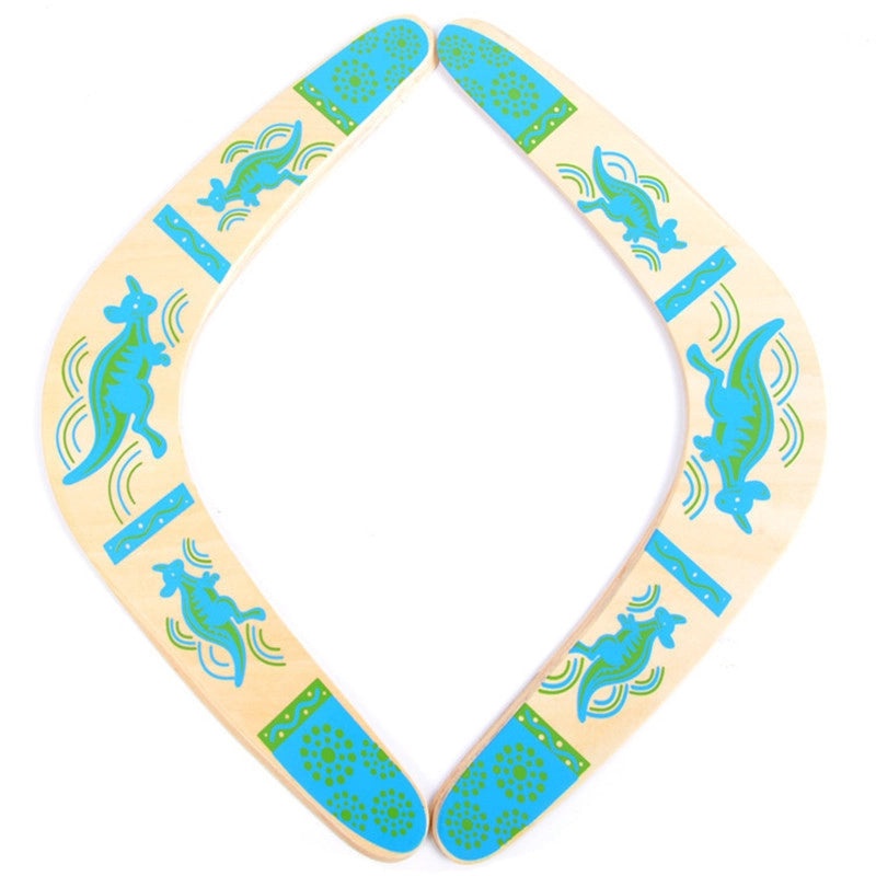 V-shaped Wooden Boomerang Dart for Outdoor Sports and Parent-Child Fun | Outdoor Sports Equipment