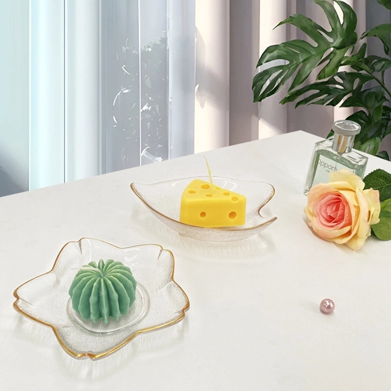 Minimalist Solid Color Glass Plate for Everyday Use | Tableware and Dining Accessories