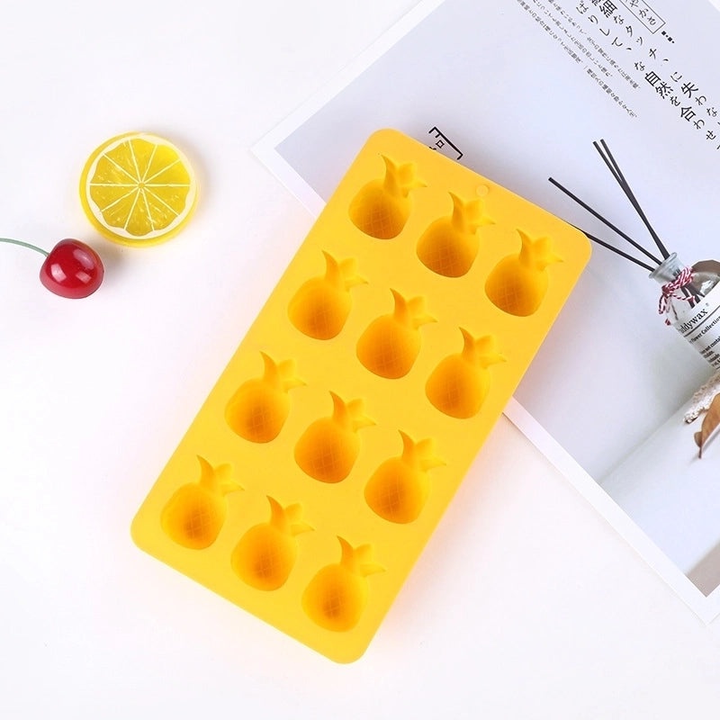 Adorable Cactus Coconut Palm Pineapple Silicone Ice Mold Tray|Kitchen & Dining Accessories