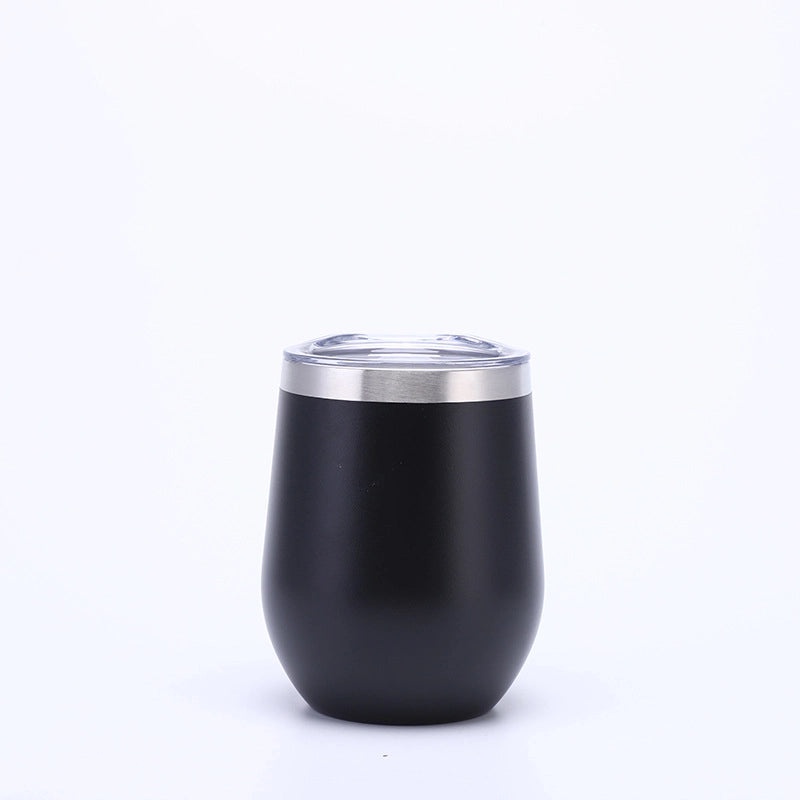 Creative Stainless Steel U-Cup Vacuum Water Bottle Portable Cute Eggshell Design|Drinkware & Water Bottles