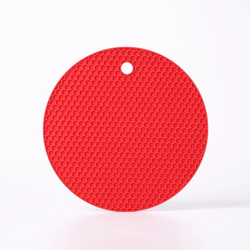 Silicone Honeycomb Placemat Non-Slip Heat Insulation Coaster for Dining Table Tea Nordic Style|Kitchen & Dining Accessories