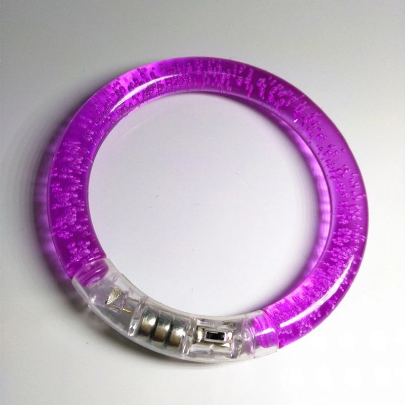 Colorful LED Acrylic Luminous Bracelet Flashing Wristband Small Gift Toy | Accessories & Jewelry