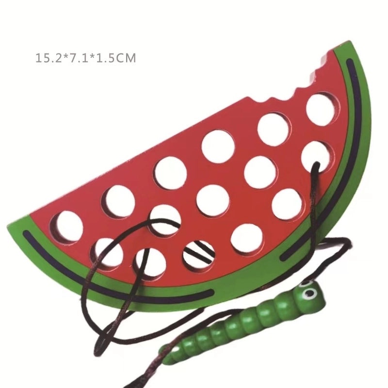 Toddler Fruit Wood Games for Table & Floor Play (Ages 3-6) | Educational Toys