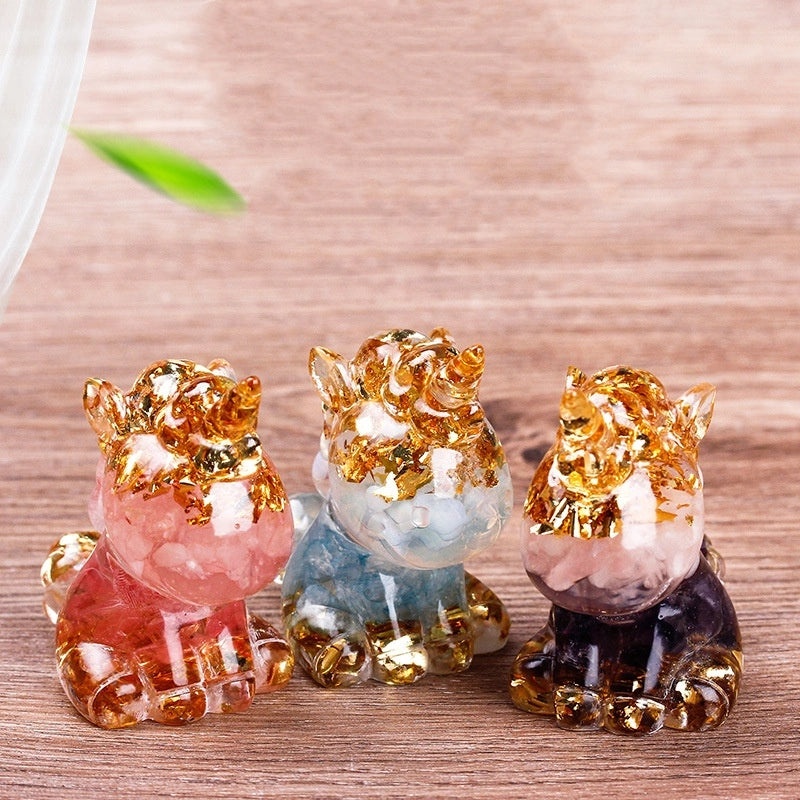 Charming Natural Stone and Resin Ornaments for Home Decor|Home Decor & Accessories