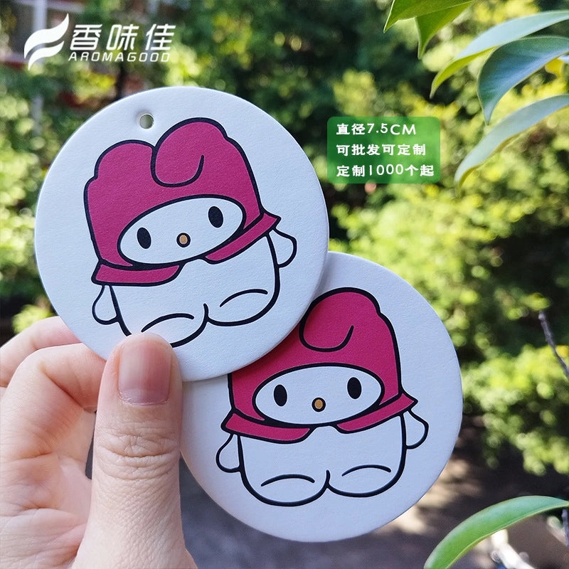 Personalized Car Air Freshener Square Men's Car Perfume Hanging Ornament Long-lasting Scent | Car Accessories