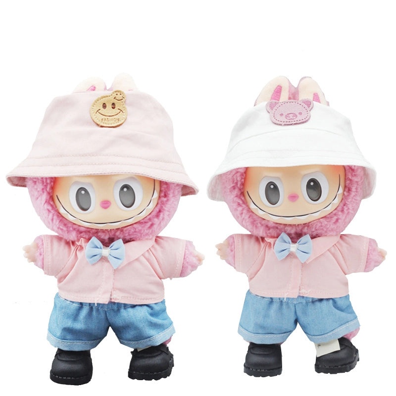 10CM Cotton EXO Doll Shirt and 17CM Doll Base Shirt with Shorts Set|Doll Clothes & Accessories