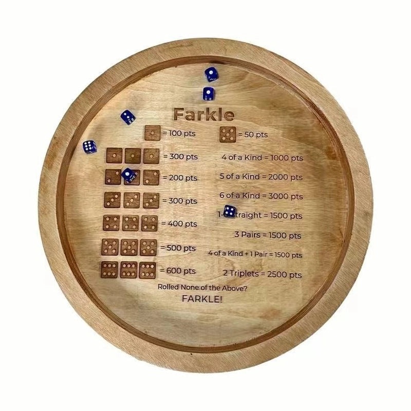 Wooden Dice with Letters and Numbers for Educational Toys | Educational Toys & Games