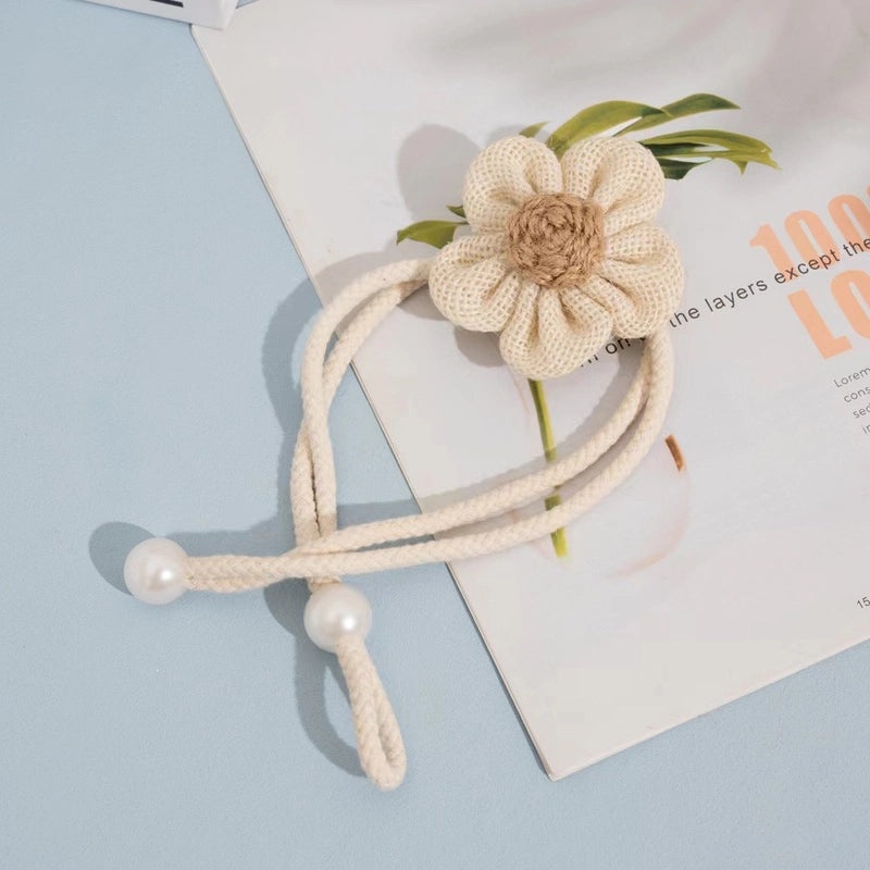 Modern Simple Hemp Rope Curtain Tiebacks with Magnetic Buckle | Home Decor Accessories