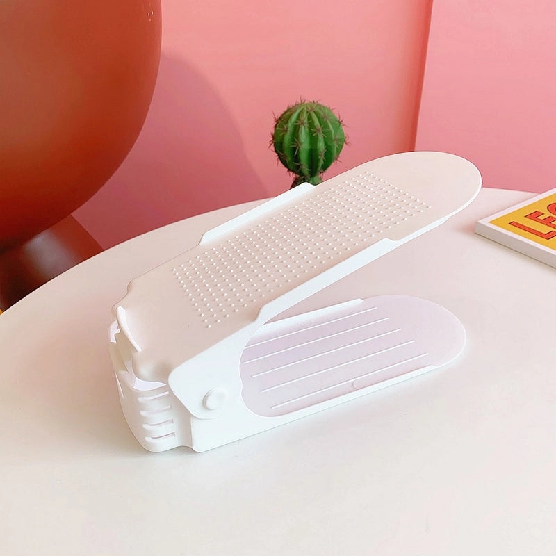 Adorable Bear Design Solid Color Plastic Organizer Rack | Home Storage & Organization