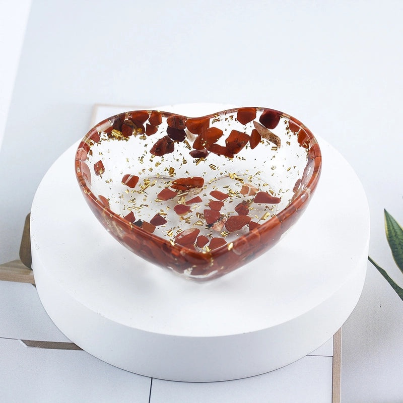 Elegant Minimalist Heart Amethyst Crystal Pendant Necklace|Jewelry & Accessories