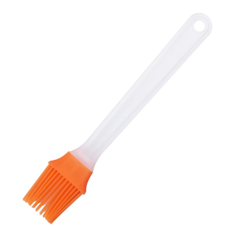 Small Silicone BBQ Oil Brush Non-Lint High Temp Baking Brush with Plastic Handle | Kitchen Tools & Accessories