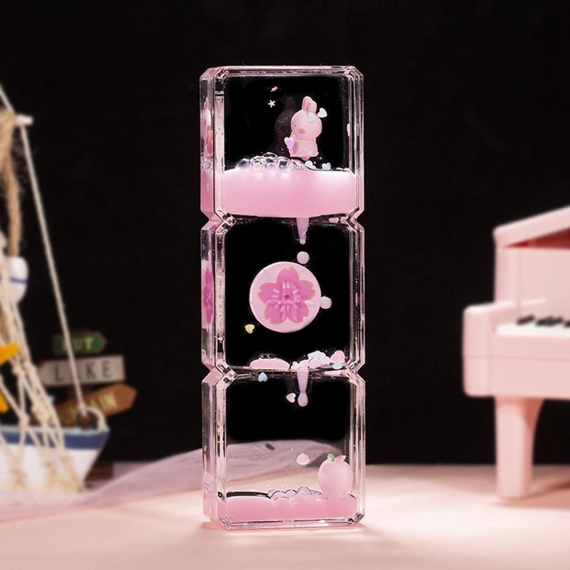 Minimalist Rabbit Ice Cream Acrylic Ornament | Home Decor Ornaments