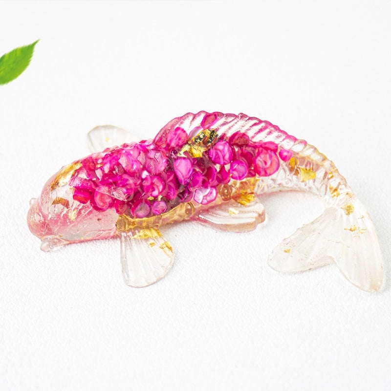 Minimalist Fish Gem Crystal Glue Ornaments | Home Decor & Accessories