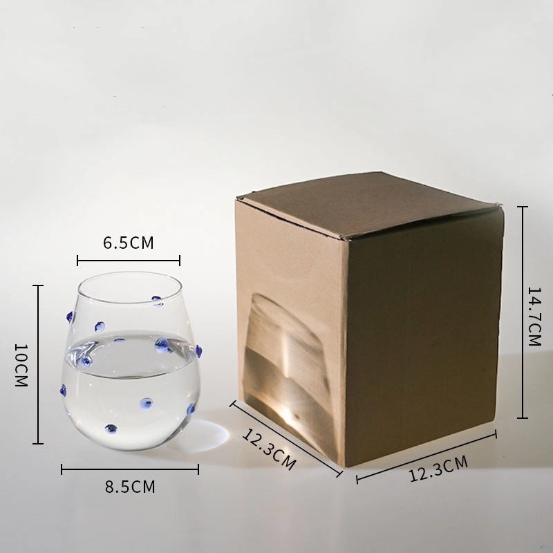 Elegant Casual High Borosilicate Glass Tumbler Solid Color 1 Piece|Drinkware & Glassware