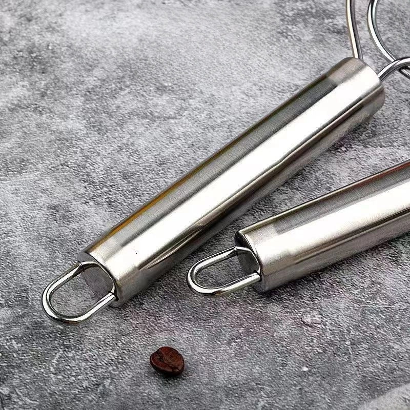 Stainless Steel Hand Mixer for Dough and Eggs Non-stick Flour Beater Kitchen Tool|Kitchen Gadgets & Tools