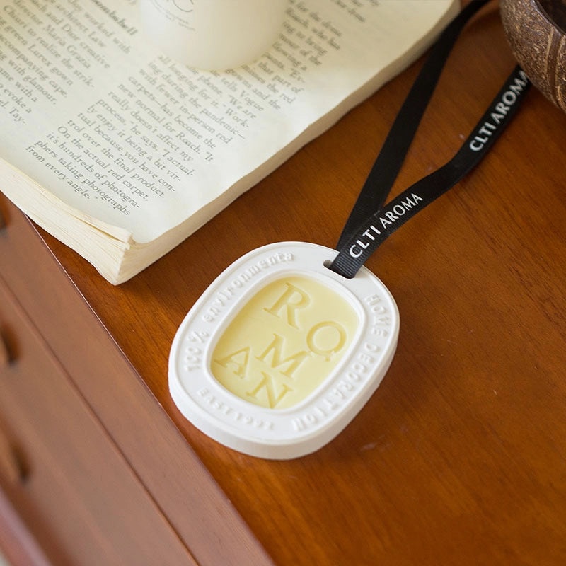 Aromatherapy Gypsum Wax Slice Solid Perfume Pendant for Home Wardrobe Car Fragrance Gift | Home Fragrance Accessories