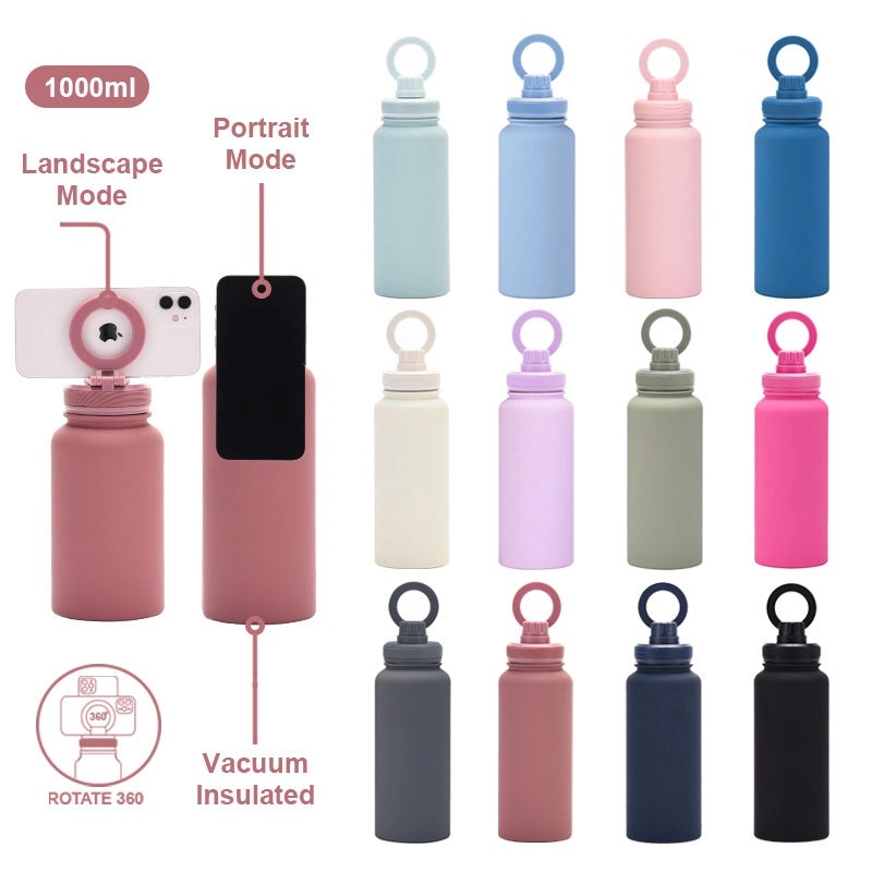 Solid Color Stainless Steel Water Bottle 304/201 Grade | Drinkware & Bottles