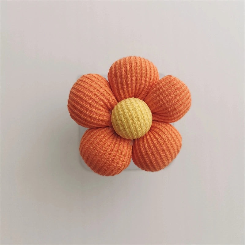 Minimalist Wooden Flower Wall Hook Home Decor|Wall Hooks & Hangers