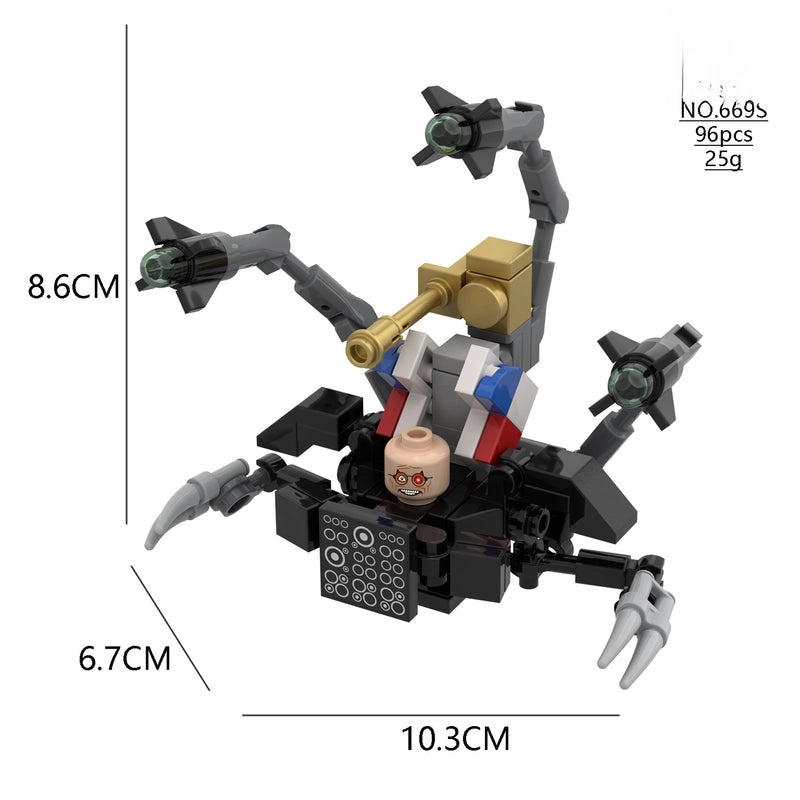 Skibidi Toilet Titan Monitor Speaker Toy TV Man Doll|Toys & Collectibles