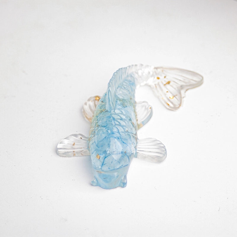 Minimalist Fish Gem Crystal Glue Ornaments | Home Decor & Accessories