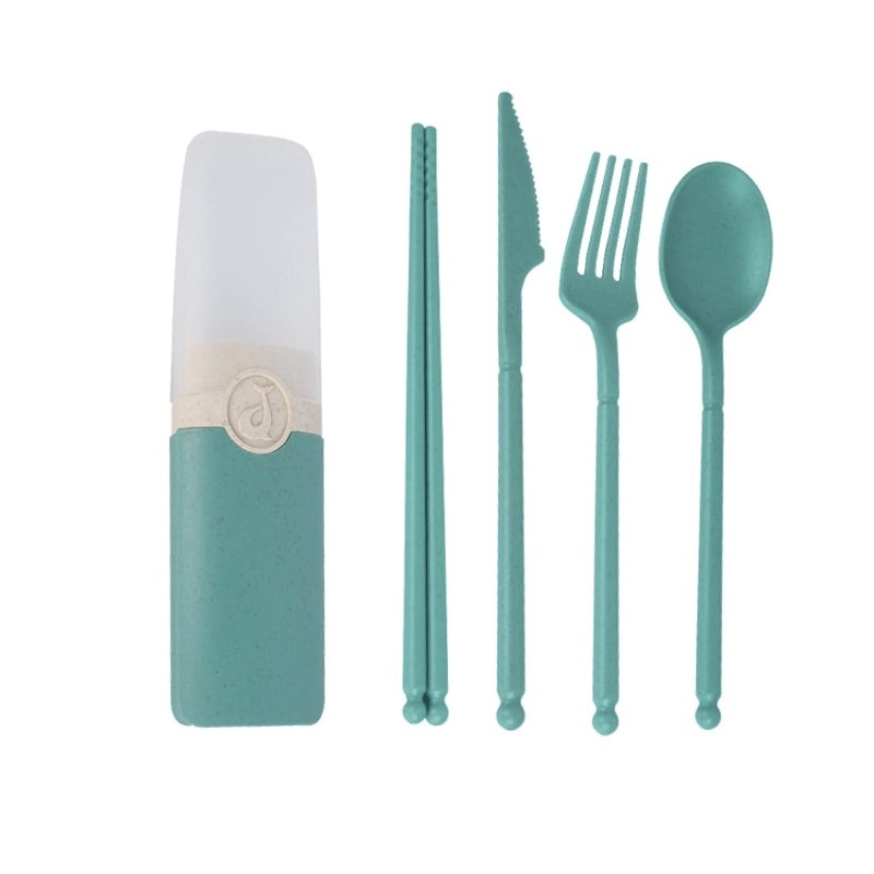 Wheat Straw Casual Tableware Set | Eco-friendly Kitchenware