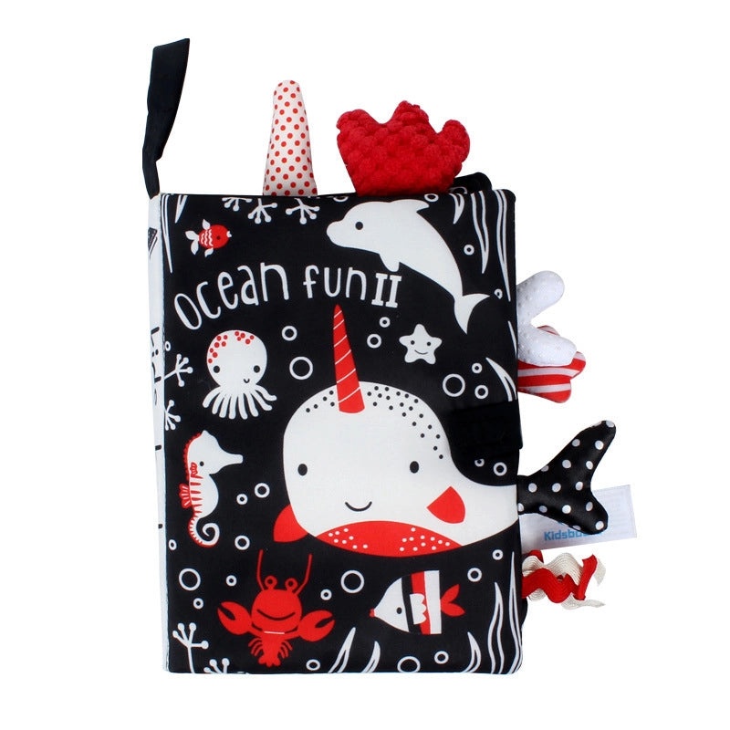 3D Baby Cloth Book Soft Tear-Resistant Educational Toy for Infants|Baby Toys & Books