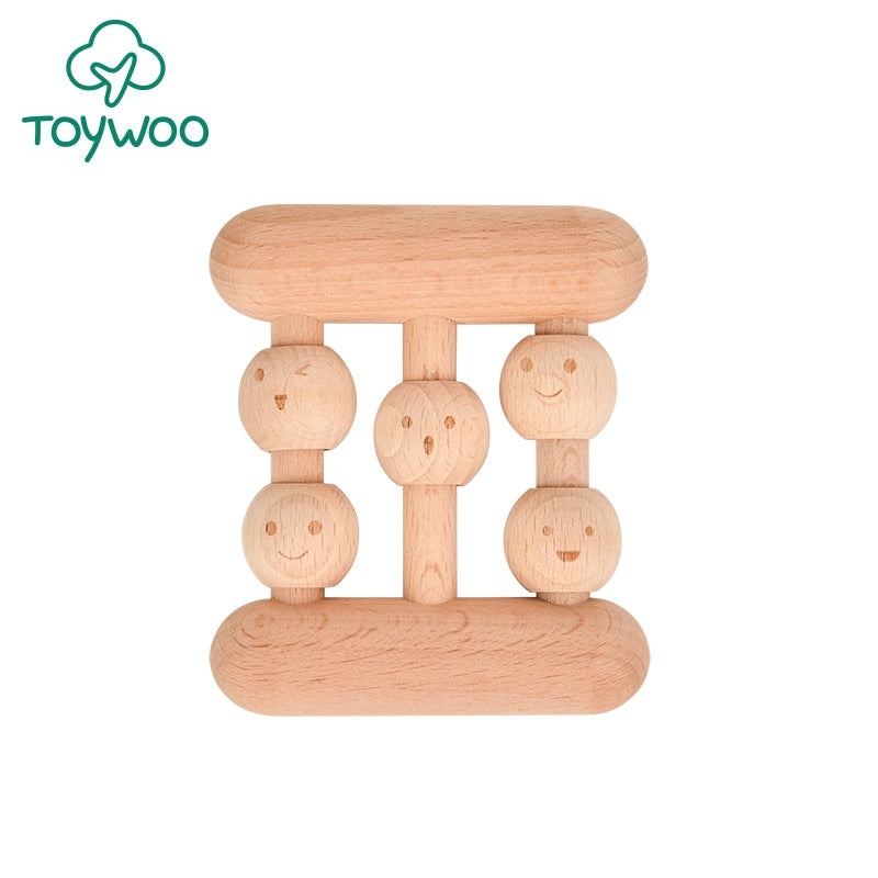 Wooden Hand Rattles Set of 4 Infant Musical Toys Early Learning Baby Toys | Baby & Toddler Toys