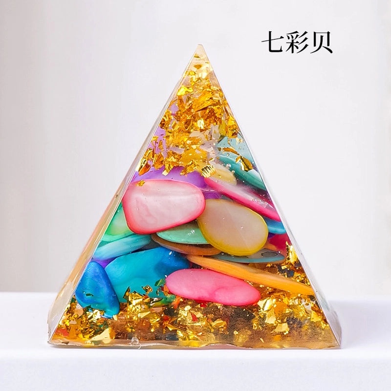 Minimalist Crystal Pyramid Decor | Home Decor