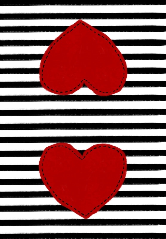 Adult Microfiber Kitchen Utensil Cleaning Cloth Heart Letter Design