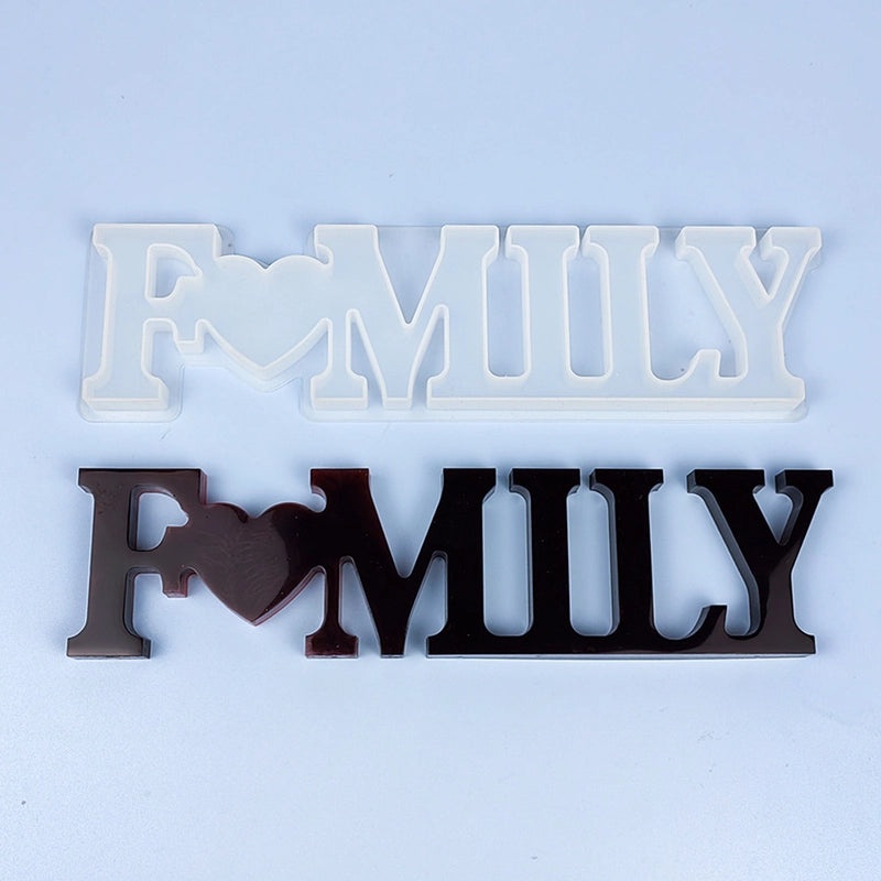 Elegant Casual Letter Design Silicone Bakeware Mold 1 Piece | Kitchen & Dining Accessories