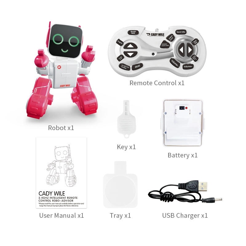 JJRC R4 Kids Intelligent Remote Control Robot Singing Dancing Storytelling Programming Toy|Children's Educational Robots
