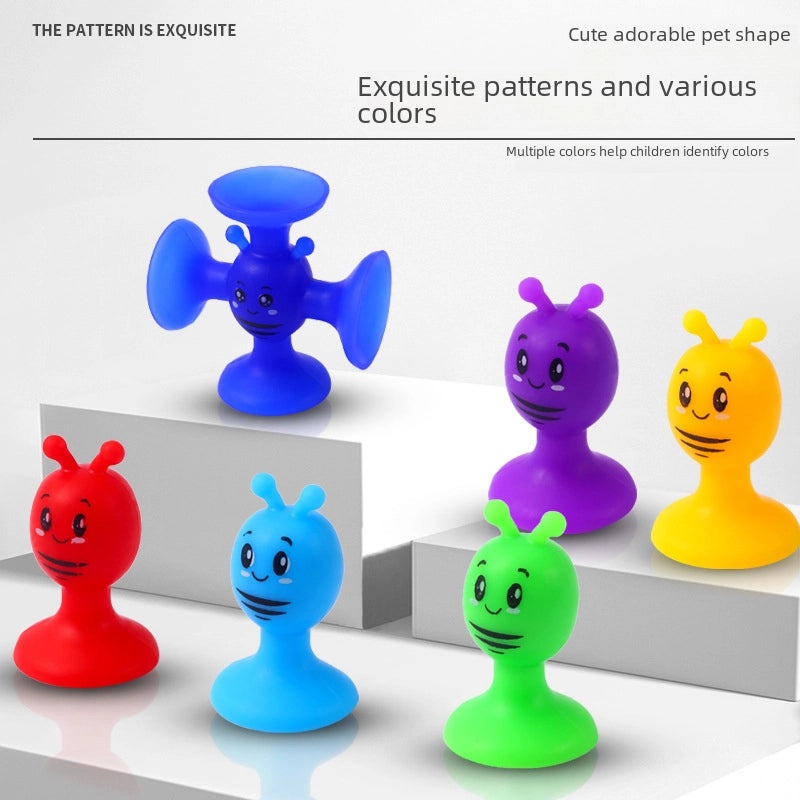 Creative Bee Sucker Soft Building Blocks with Music Suction Educational Kids Toy|Educational Toys