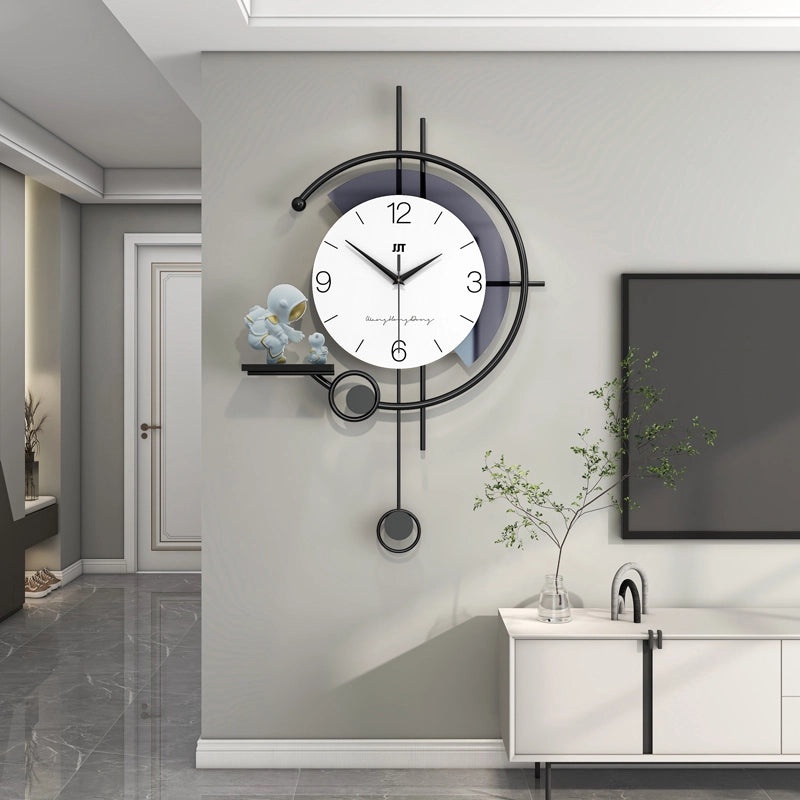 Modern Minimalist Wall Clock for Living Room | Home Decor & Wall Clocks