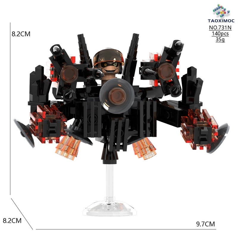 Skibidi Toilet Titan Monitor Speaker Toy TV Man Doll|Toys & Collectibles