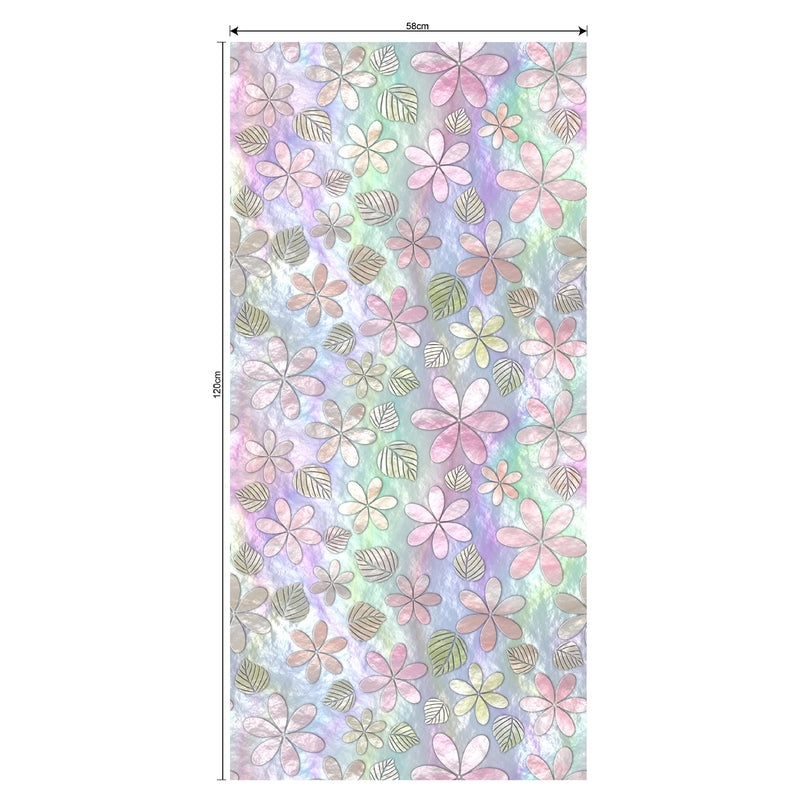 European Frosted Glass Window Film 58x120cm Electrostatic Privacy Sticker for Bathroom Toilet Renovation|Home Decor Accessories