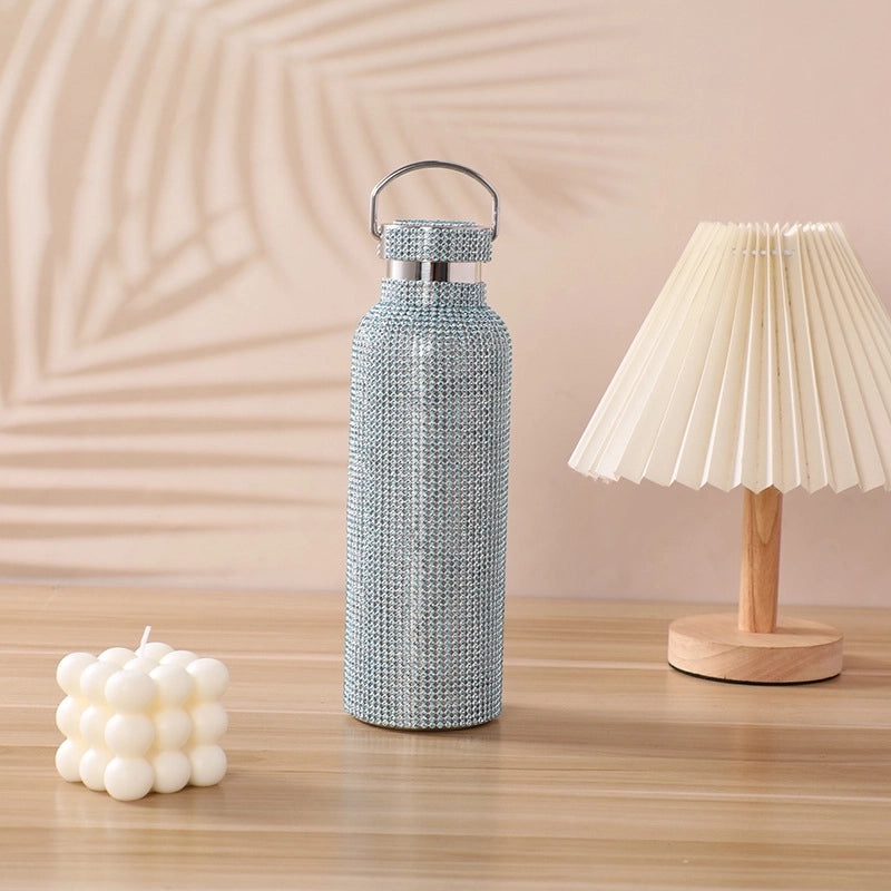 Stainless Steel Water Bottle Single Piece Casual Solid Color | Drinkware & Hydration