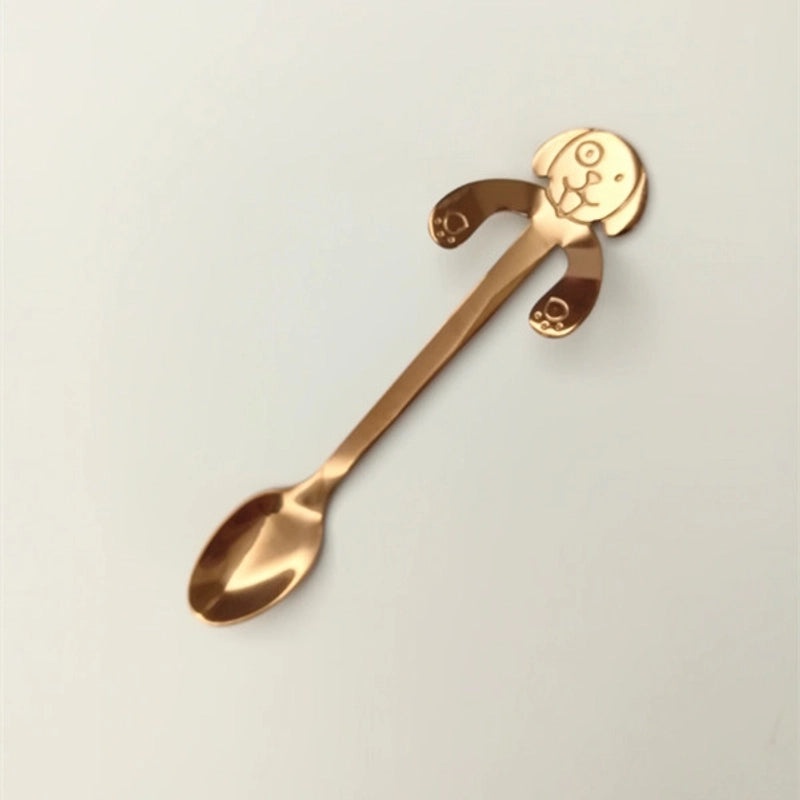 Solid Color Stainless Steel Spoon, Single Piece for Daily Use|Kitchenware & Dining Accessories