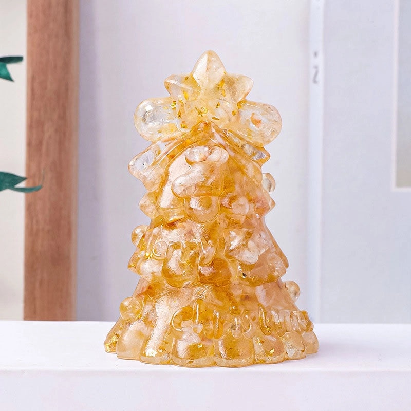 Christmas Resin Crystal Tree Decoration Modern Classic Style for Home and Table|Home Decor