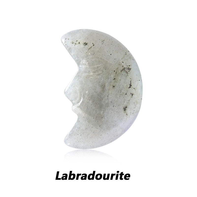 Minimalist Amethyst Moon Gem Decorative Ornaments for Home|Home Decor