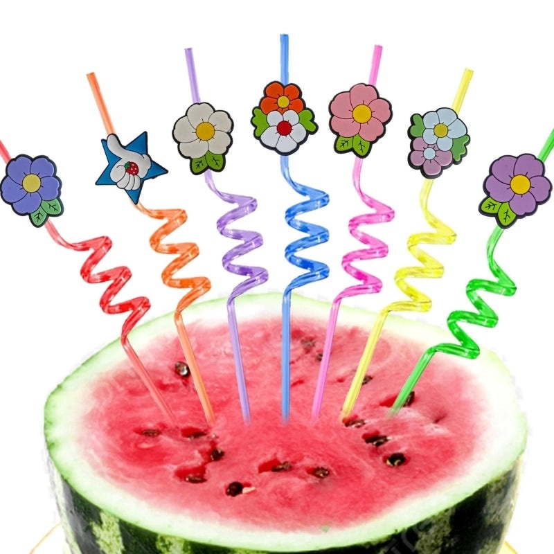 Charming Floral PVC Accessories for Everyday Use|Fashion Jewelry