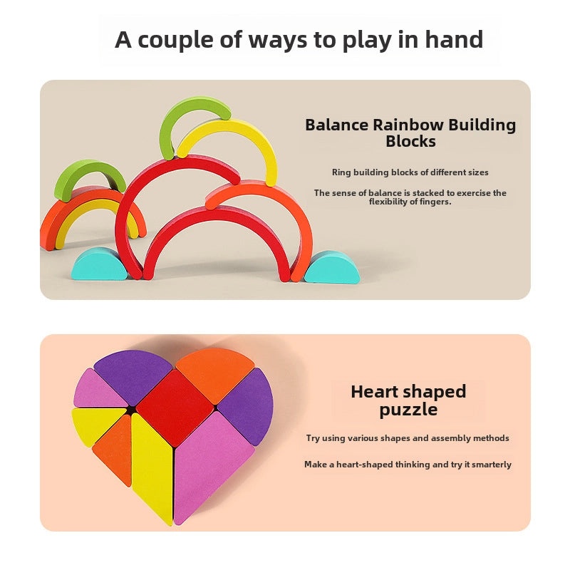 Montessori Early Learning Shape Matching Puzzle for Kids|Educational Toys