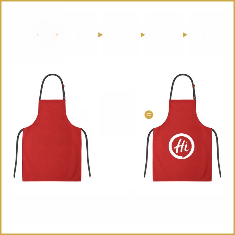 Waterproof Long Sleeve Cotton Apron Breathable Durable Cooking Protective Wear-resistant Household | Kitchen Aprons