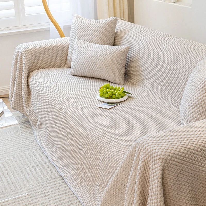 Cool Summer Sofa Cover, Anti-Cat Scratch, Modern Simple Design, Multifunctional Sofa Bed Protection|Home & Living