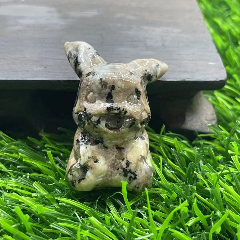 Adorable Animal-Themed Natural Stone Ornaments for Home Decor | Home Decor & Accessories