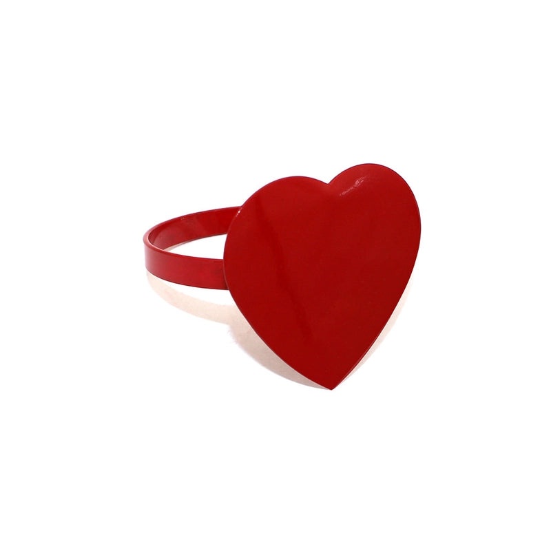 Elegant Red Heart Letter Alloy Pendant for Valentine's Day Party|Jewelry & Accessories