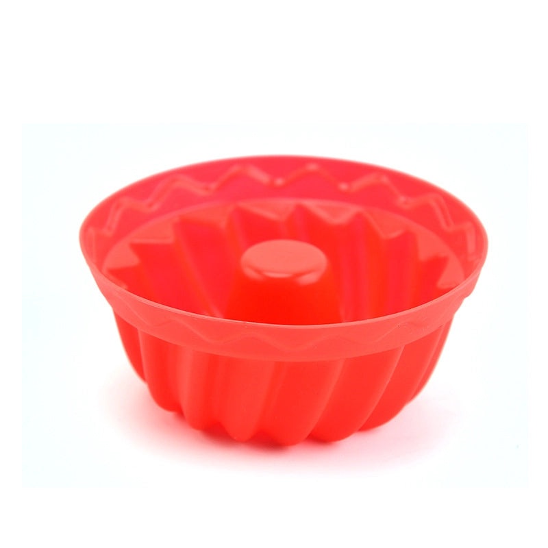 Silicone Muffin Cup Cake Mold for Baking Pudding Jelly DIY Tools | Kitchen Bakeware