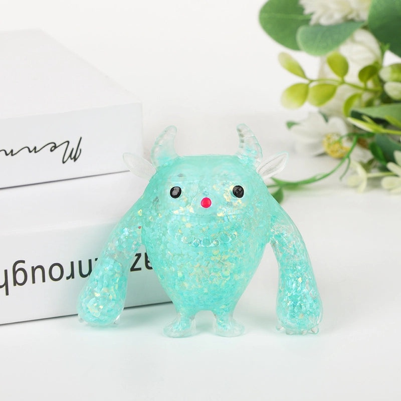 Solid Color Squeezing Stress Relief Toy Plastic Material | Stress Relief Toys