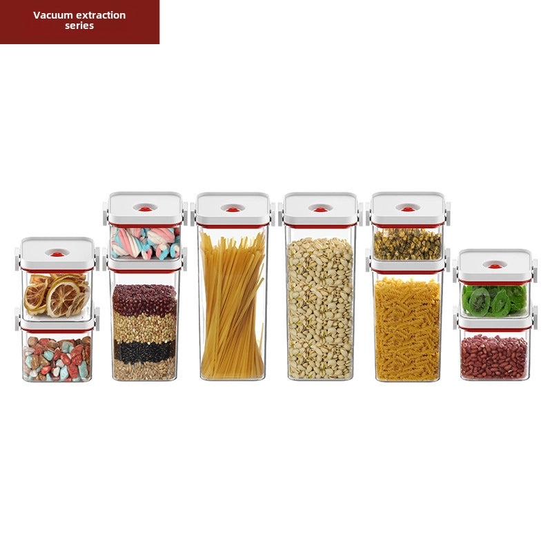 Vacuum Sealed Food Storage Jar|Kitchen Storage Containers